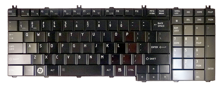 Toshiba Satellite A505D-S6987 Laptop Keyboard Key Replacement